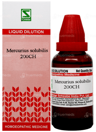 Dr Willmar Schwabe Mercurius Solubilis 200ch Dilution 30ml